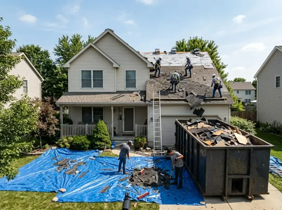 roof-replacement-debris-remova-004 — frequently asked questions, Cheapest Dumpster Rentals in Davenport, IA